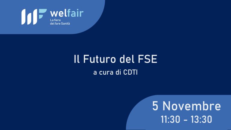 Welfair, la fiera del fare Sanità - 5, 6, 7 Novembre a Fiera di Roma
