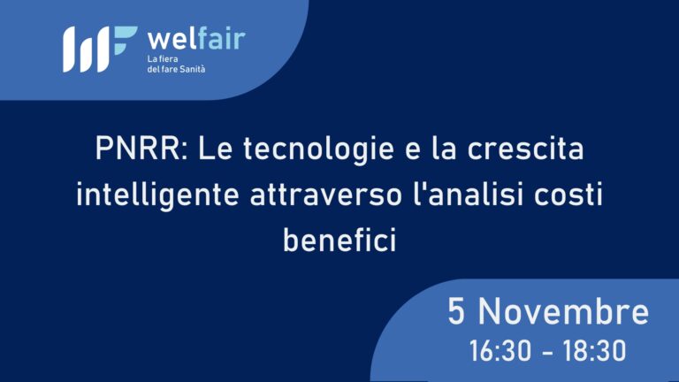 Welfair, la fiera del fare Sanità - 5, 6, 7 Novembre a Fiera di Roma
