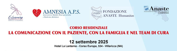 Il 12 settembre a Villaricca la Fondazione ANASTE Humanitas propone una giornata di formazione per migliorare la comunicazione con anziani, famiglie e professionisti della cura