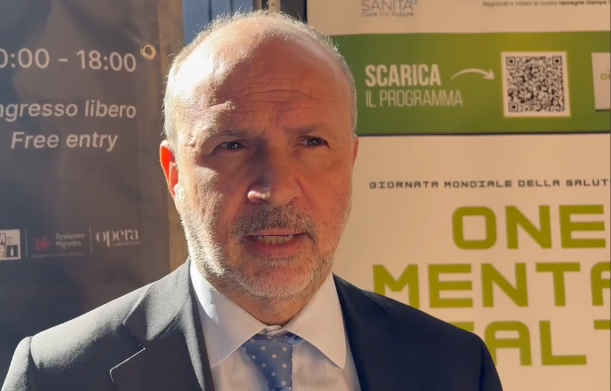 La fotografia è del Ministro della Sanità Orazio Schillaci