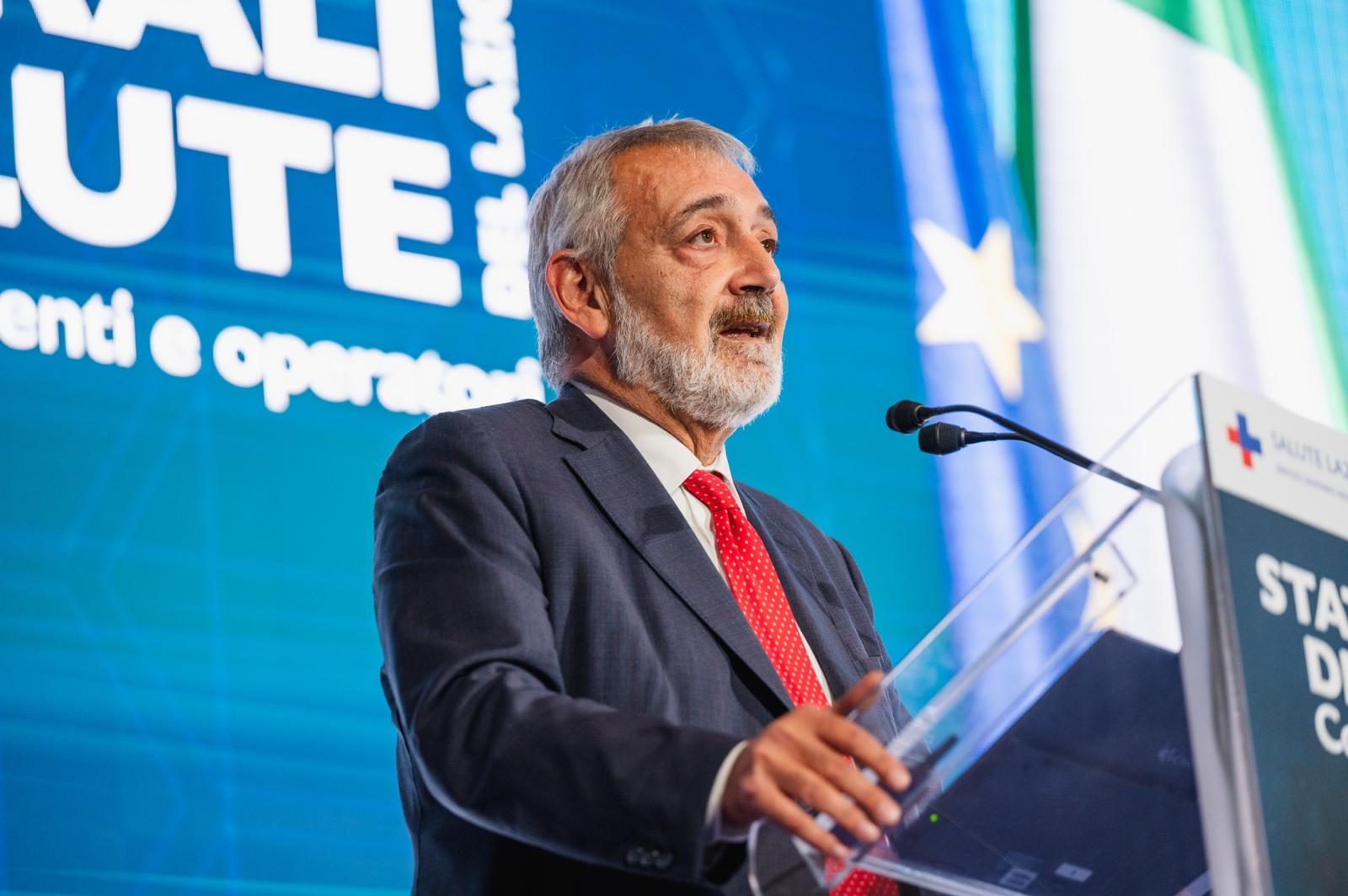 Nelle parole del Presidente della Regione Rocca la fiducia su questa due giorni utile per essere un «luogo di confronto sulla sanità laziale, che deve essere di tutti»