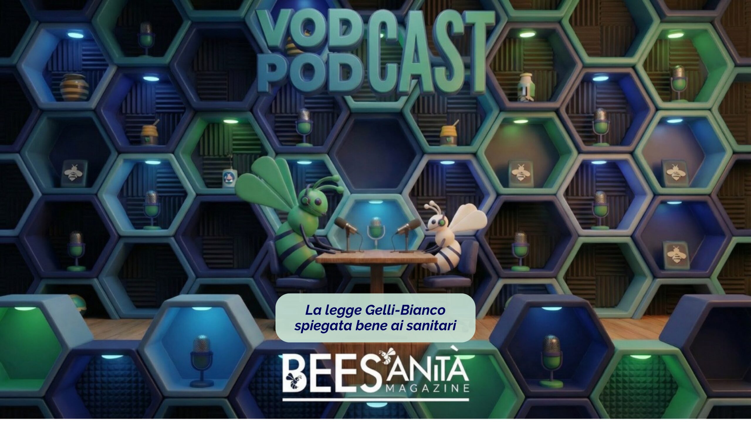 Il nuovo podcast originale di Bees Sanità Magazine in streaming dal 15 aprile su Spotify e Amazon Podcast