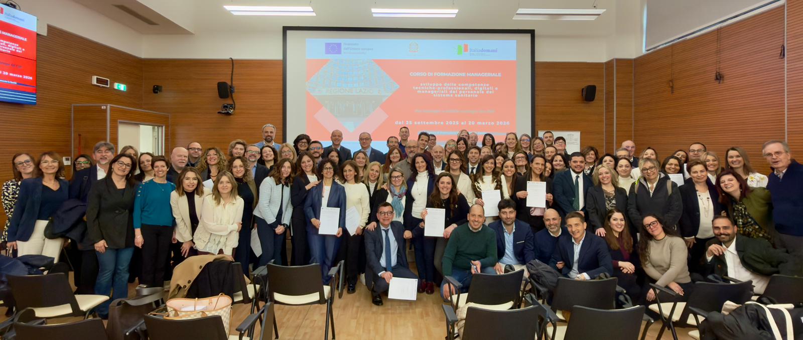 In collaborazione con le università, le lezioni per formare per manager e middle manager hanno riguardato il PNRR