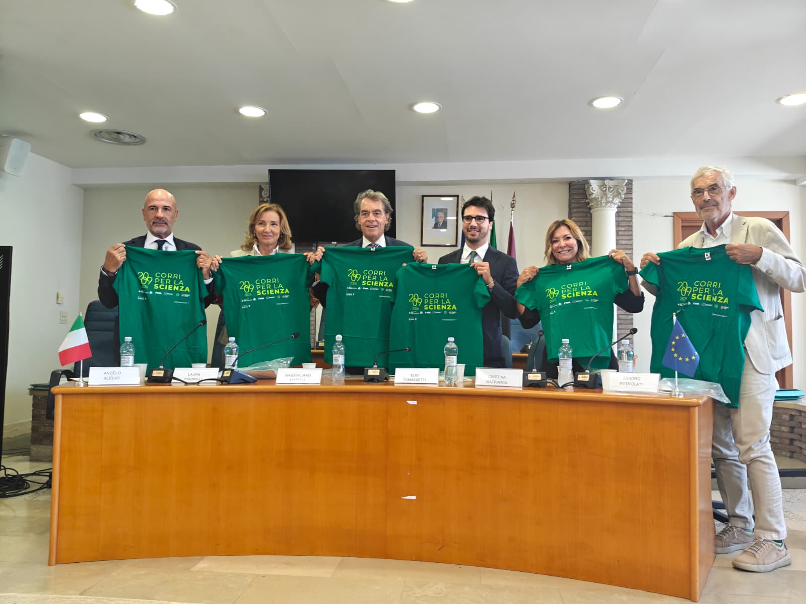 Presentata a Roma Corri per la Scienza, con due gare di corsa per aprire l’iniziativa divulgativa dello Spallanzani