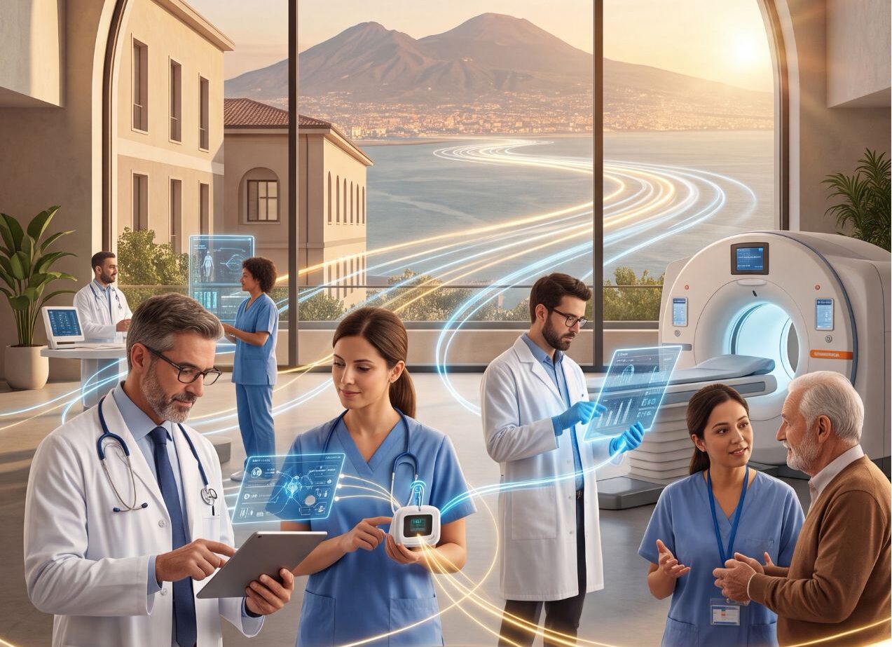 Martedì 22 settembre torna il Napoli Bees Square. A Santa Maria la Nova istituzioni, manager sanitari, professionisti e imprese si confrontano su telemedicina, innovazione organizzativa e nuovi modelli di presa in carico